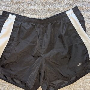 Champion Black and White Men's Athletic Shorts